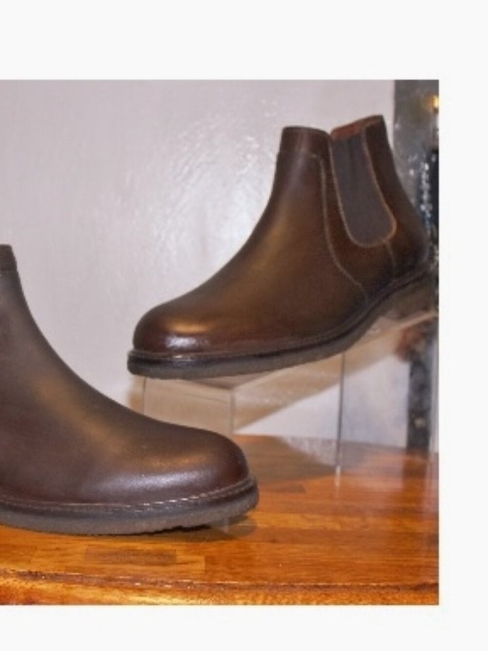 $228 COLE HAAN Sheepskin Memory Foam Chelsea Boot Slip Ons Made in India 10 LkNw - Picture 2 of 8